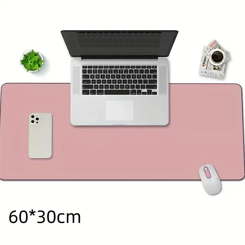 ForgeGrip PU Leather Desk Protector Mat