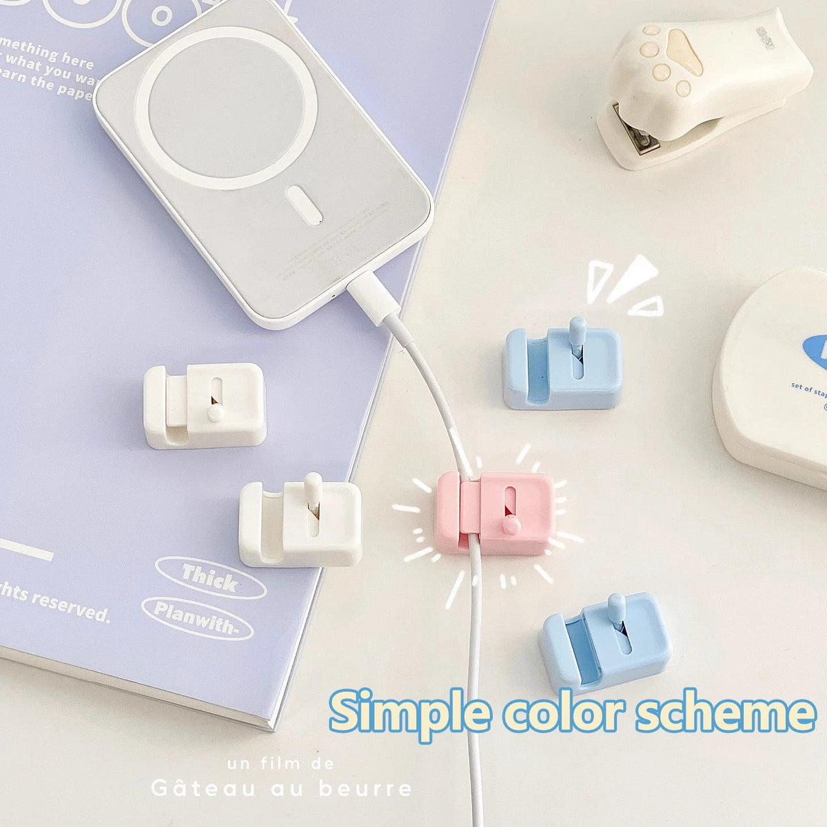 ForgeClip No-Drill Edge Cable Clip