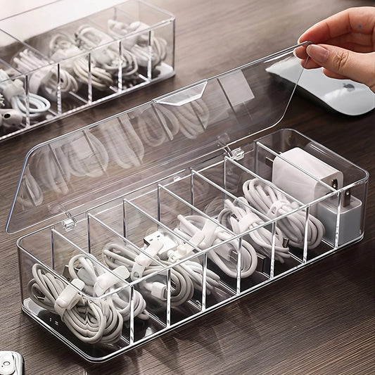 ForgeBox 8-Compartment Cable Organizer