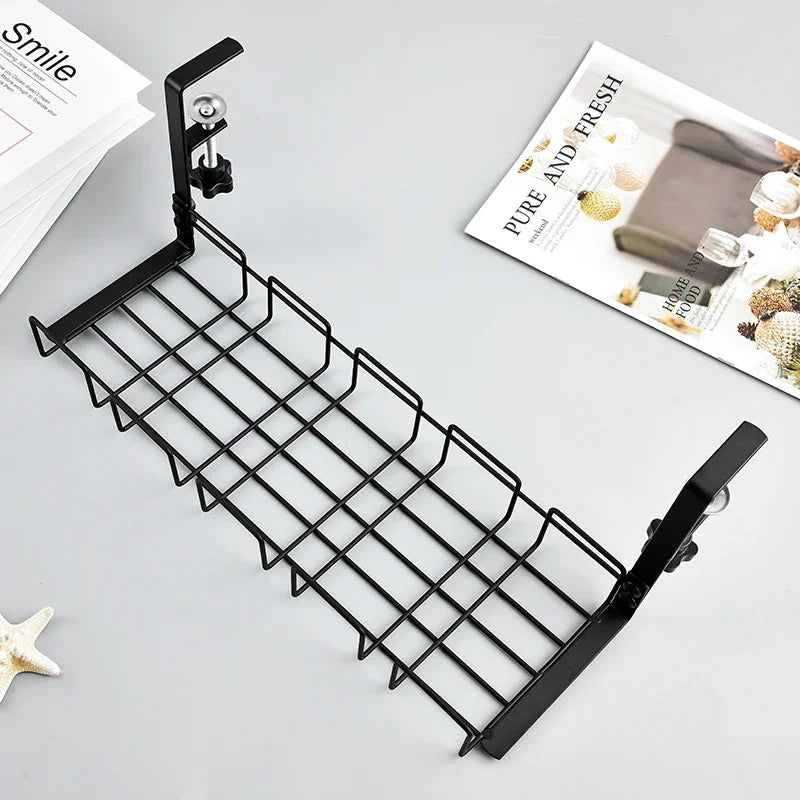 ForgeTray 40cm No-Drill Cable Shelf