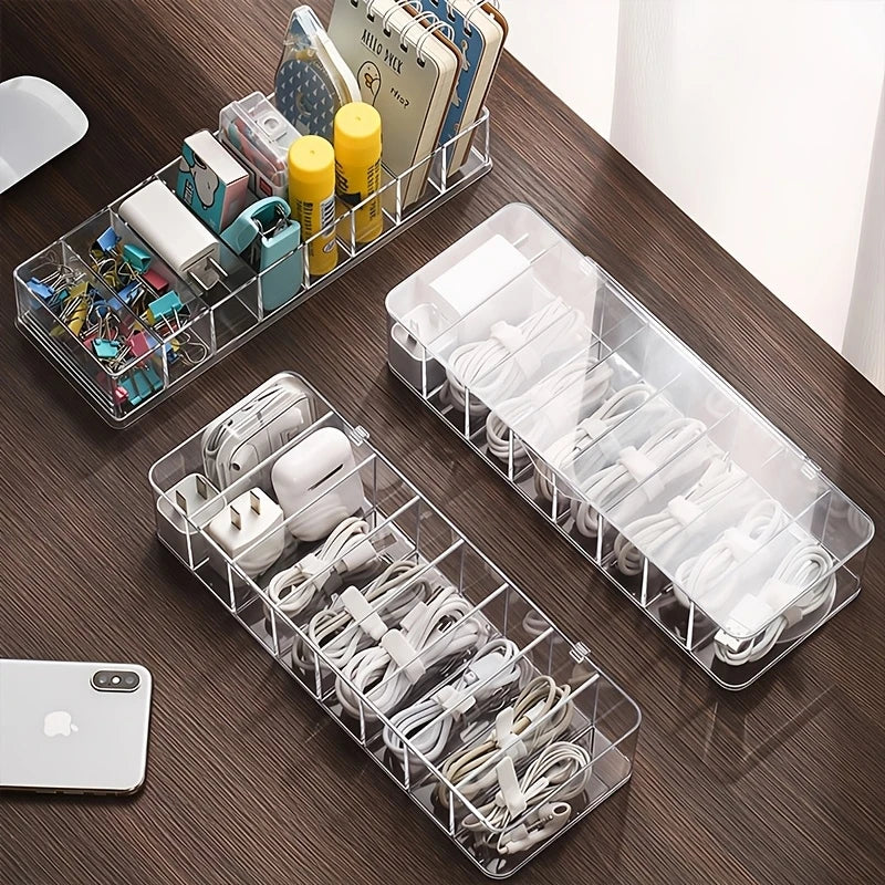 ForgeBox 8-Compartment Cable Organizer