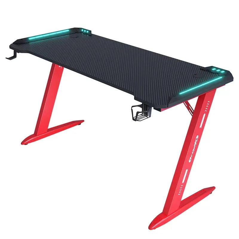 ForgeDesk Z-Shaped RGB Gaming Desk