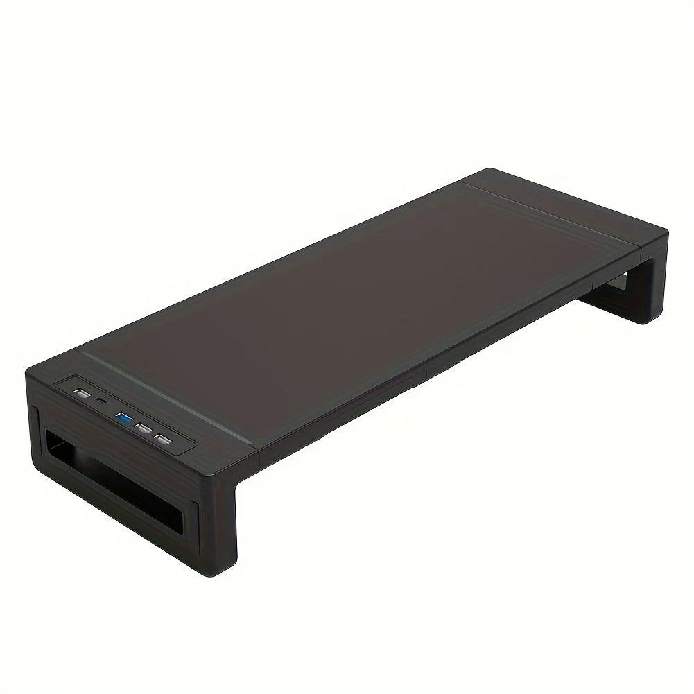 ForgeLift Adjustable Monitor Stand with Drawer