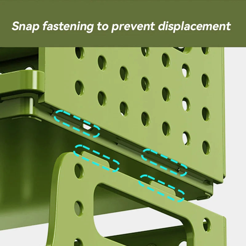 ForgeBox 3-Tier Stackable Desk Organizer