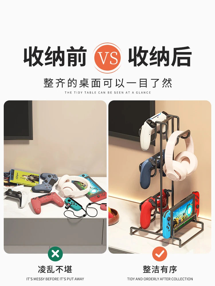 ForgeHook Metal Headset & Controller Organizer