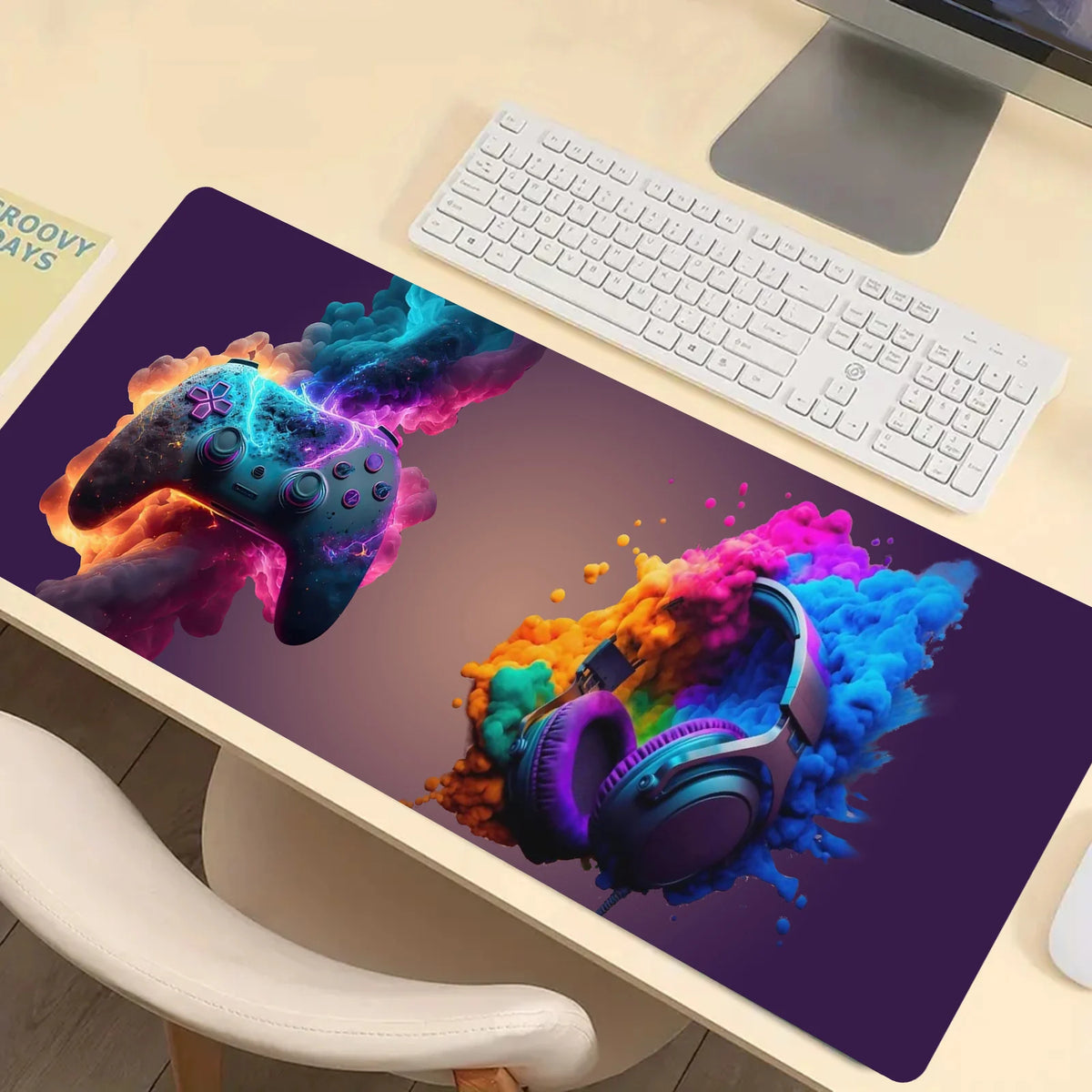 ForgeGrip Extended Desk Pad