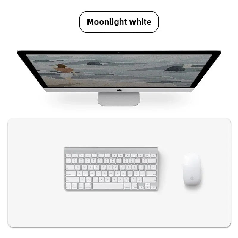 ForgeGrip PU Leather Desk Protector Mat