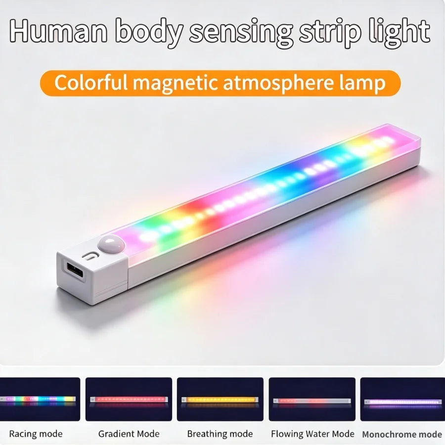 Rechargeable RGB LED Desk Light Bar