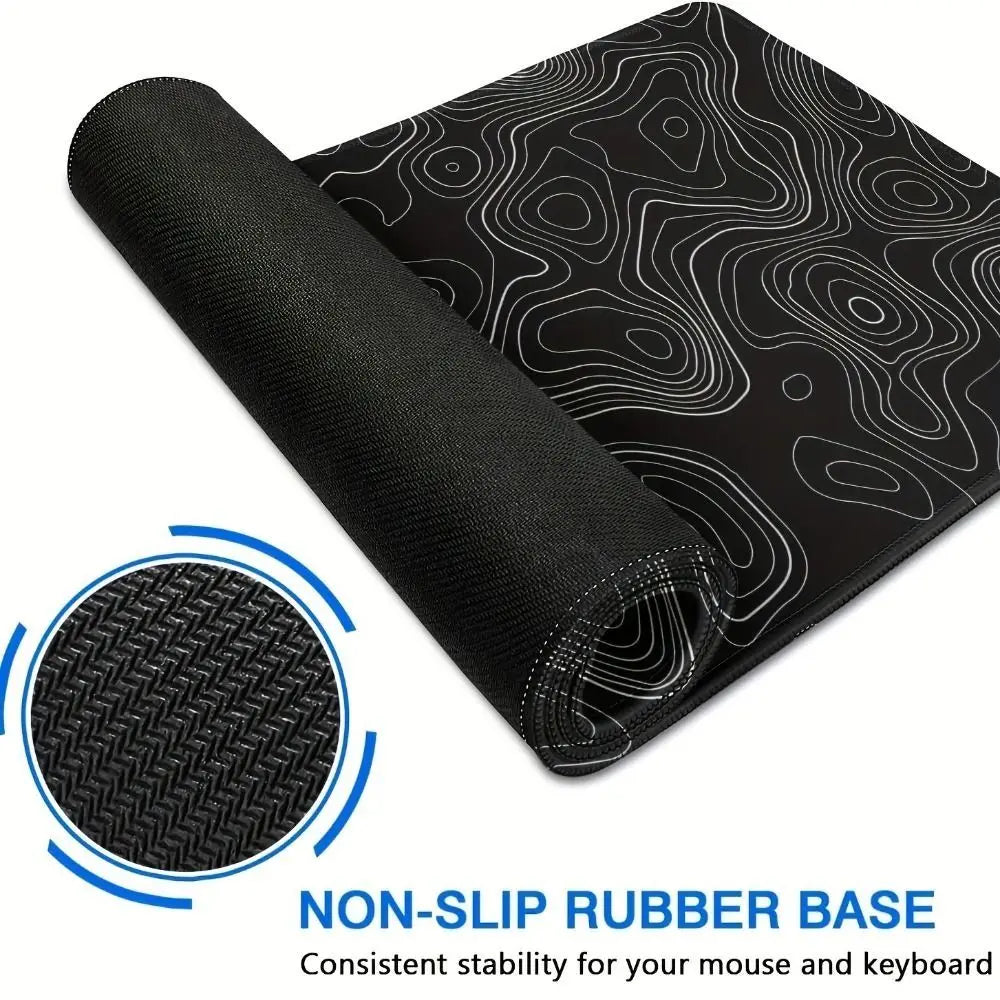 ForgeGrip Topographic Mouse Pad — Large