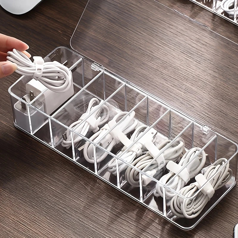 ForgeBox 8-Compartment Cable Organizer