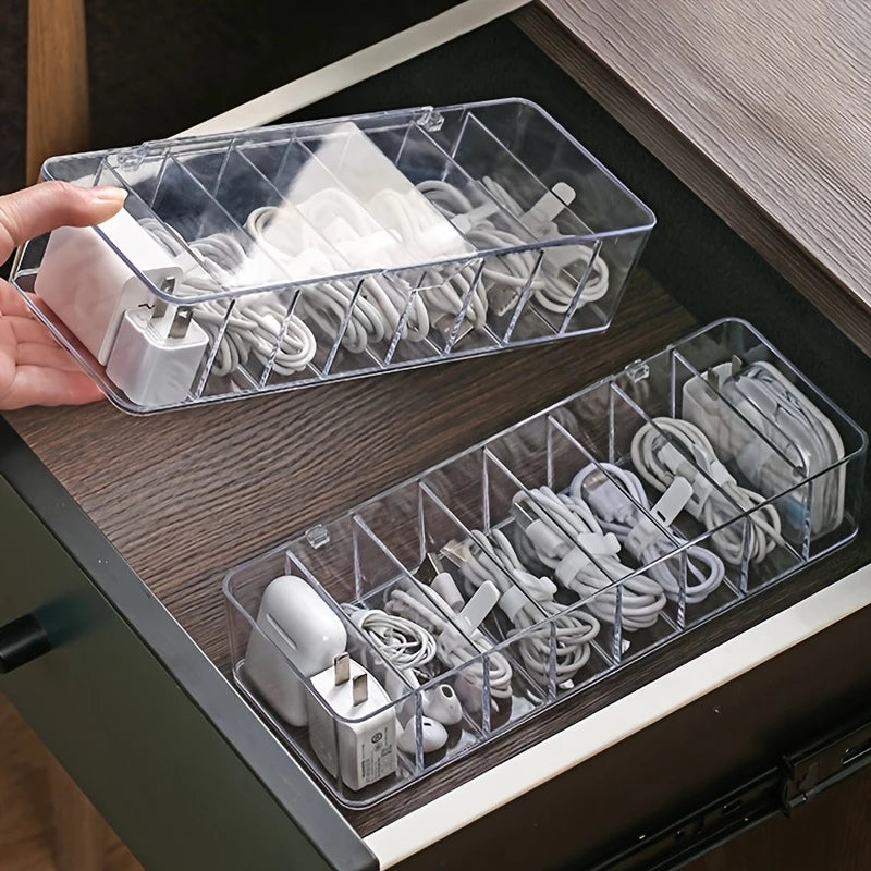 ForgeBox 8-Compartment Cable Organizer