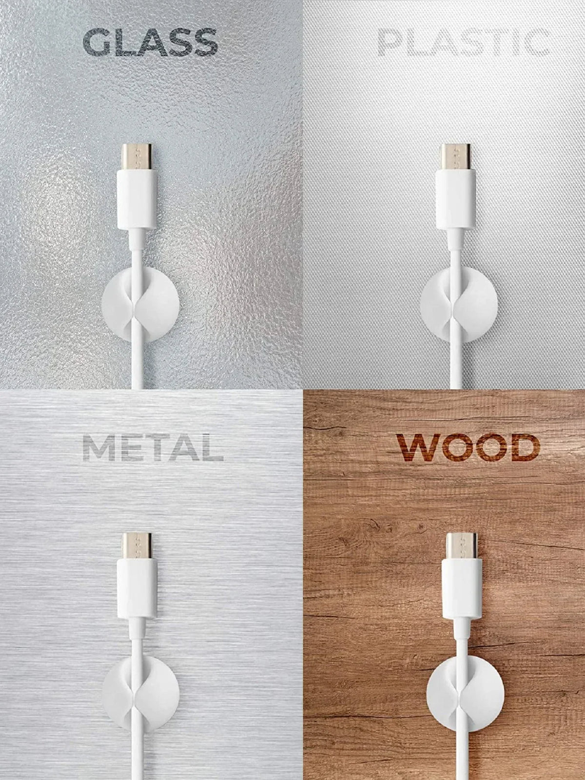 ForgeClip 6-Piece Cable Clips