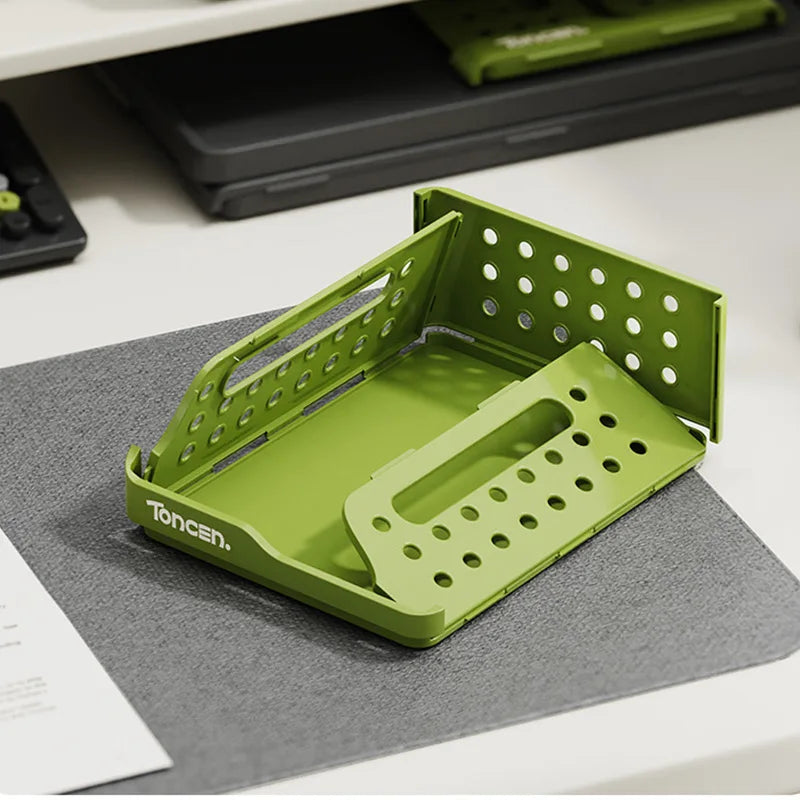 ForgeBox 3-Tier Stackable Desk Organizer
