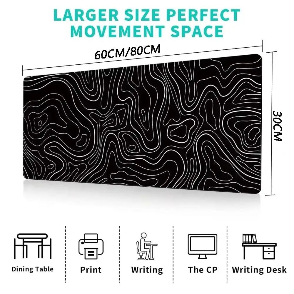 ForgeGrip Topographic Mouse Pad — Large