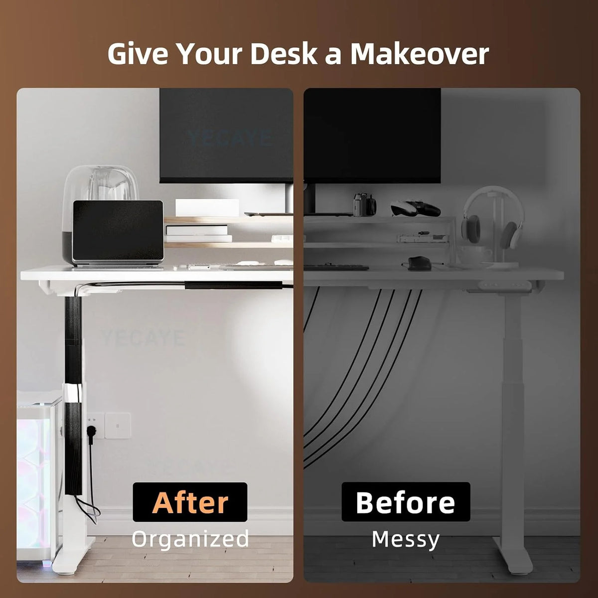 ForgeTray No-Drill Cable Management Tray