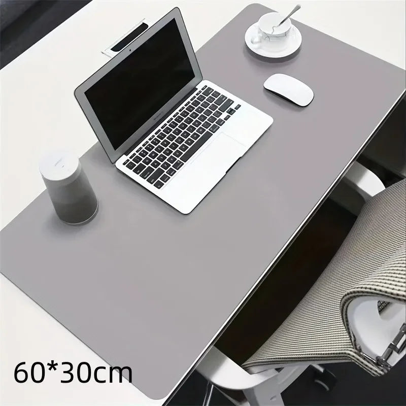 ForgeGrip PU Leather Desk Protector Mat