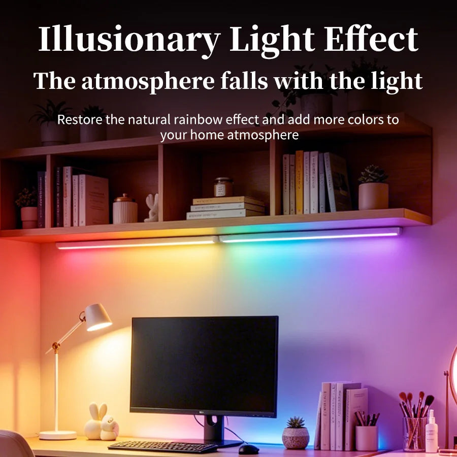ForgeGlow RGB Motion-Sensor Desk Light