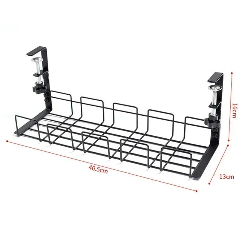 ForgeTray 40cm No-Drill Cable Shelf