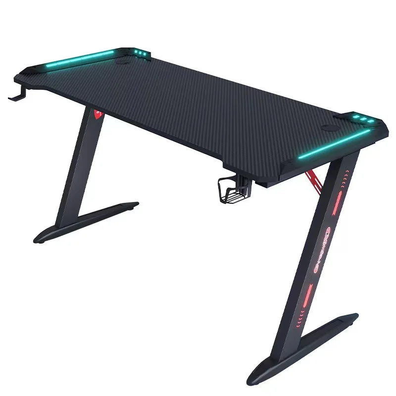 ForgeDesk Z-Shaped RGB Gaming Desk