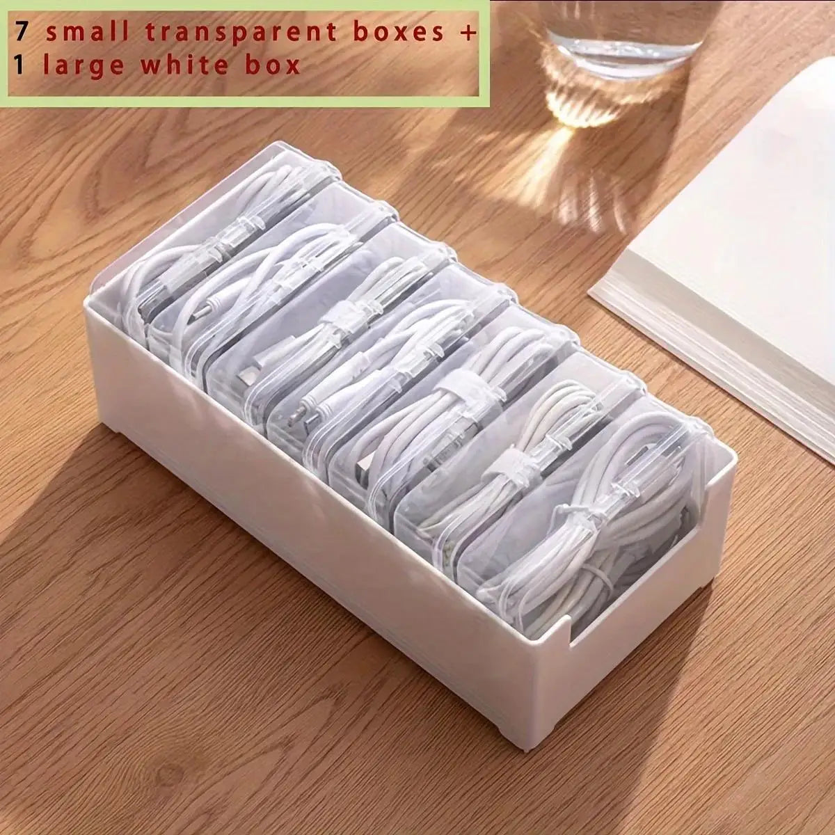 ForgeBox Plastic Cable & Accessory Organizer